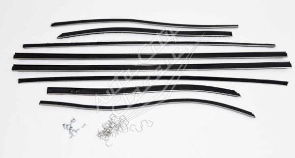 1958 Chevrolet / Pontiac Convertible Window Weatherstrip Fuzzy Kit