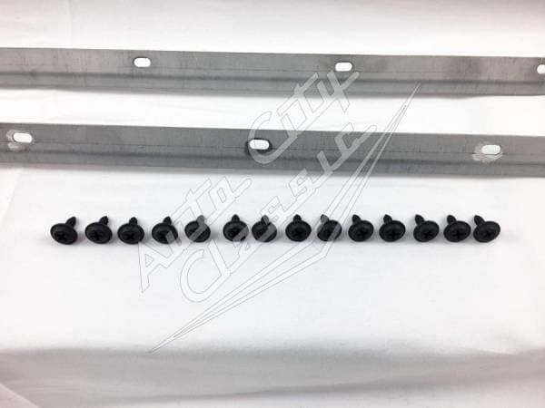 1958 Chevrolet / Pontiac Convertible Top Header Seal Retainer with Screws