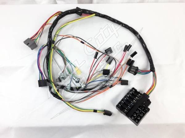 1958 Chevrolet Passenger Cars Dash Wiring Harness with Fuse Box