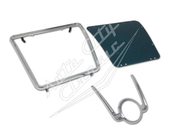 1958 Chevrolet Impala Rear Speaker Grille, Outer Frame and "U" Shaped Retainer