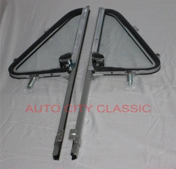 1964-1966 Chevrolet / GMC Cab, Panel and Suburban Post Assembled Vent Glass- Pair V2495TAP