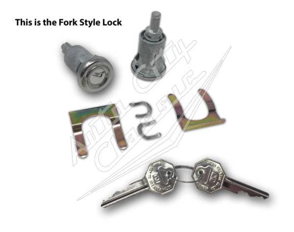1958 Chevrolet Passenger Cars Door Lock Set with Keys