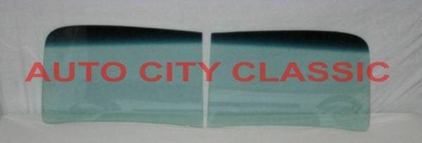 1937-1938 Chevrolet Coupe, Sedan and Taxi 2 Piece Windshield Glass W970E