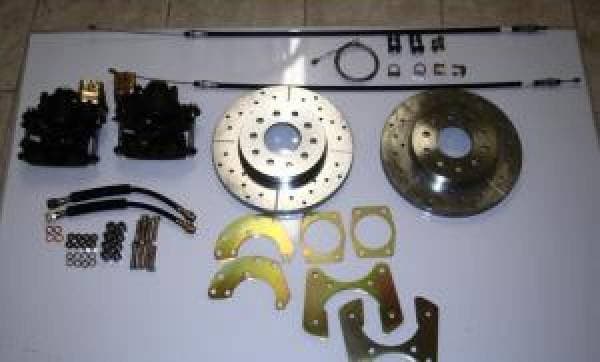1964-1972 GM A Body 10 & 12 Bolt Rear Disc Brake Conversion Wheel Kit