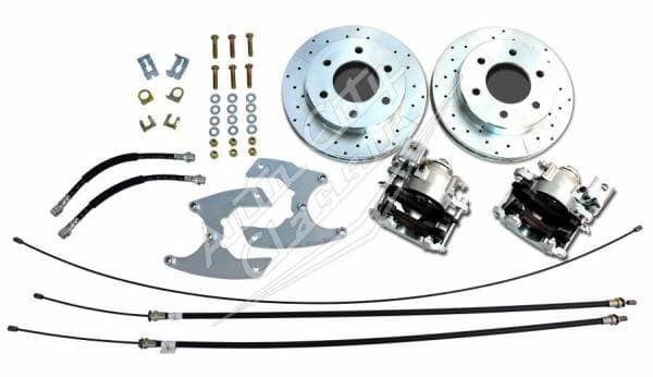 1963-1970 Chevrolet C10 / GMC Pickup 6 Lug Rear Disc Brake Conversion Wheel Kit REARC106LTRK