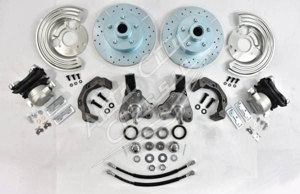 1963-1974 Mopar A, B, E-Body Disc Brake Conversion Wheel Kit- 5 on 4 1/2"