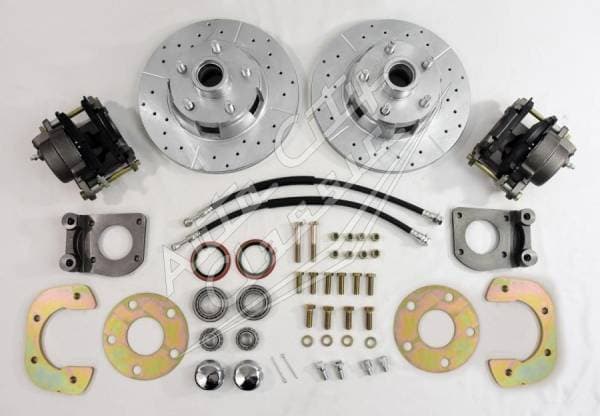 1964-1966 Ford Mustang V8 Front Disc Brake Conversion Wheel Kit