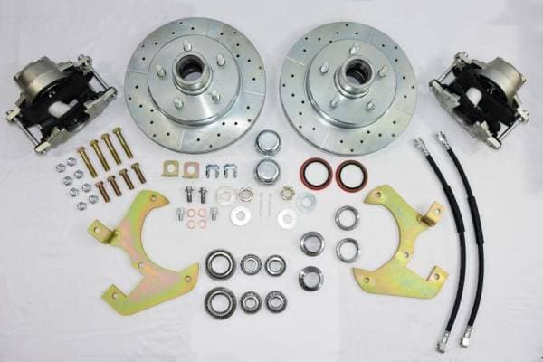 1955 - 1957 Pontiac Passenger Cars Front Disc Brake Conversion Wheel Kit