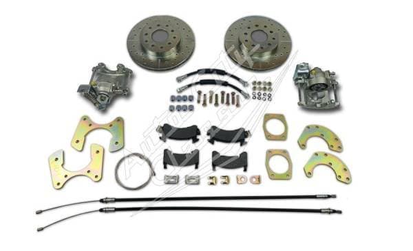 Ford 8" or 9" Small Bearing Rear Disc Brake Conversion Wheel Kit