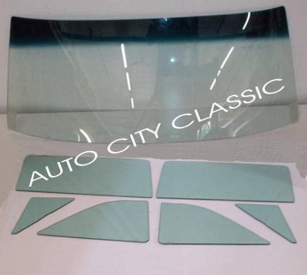 1963-1964 Ford and Mercury Convertible Windshield and Side Glass Set 634CONWSSFM