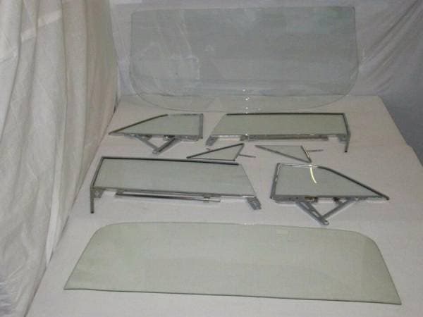 1962 Buick / Chevrolet / Oldsmobile / Pontiac 2 Door Hardtop Complete Glass Package with Assembled Side Glass Set CG-BCOP-62-2H-SSA