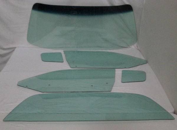 1973-1974 Dodge Charger 2 Door Hardtop Complete Glass Package Stationary Quarter CG-CHRG-73-74-2H-STQ