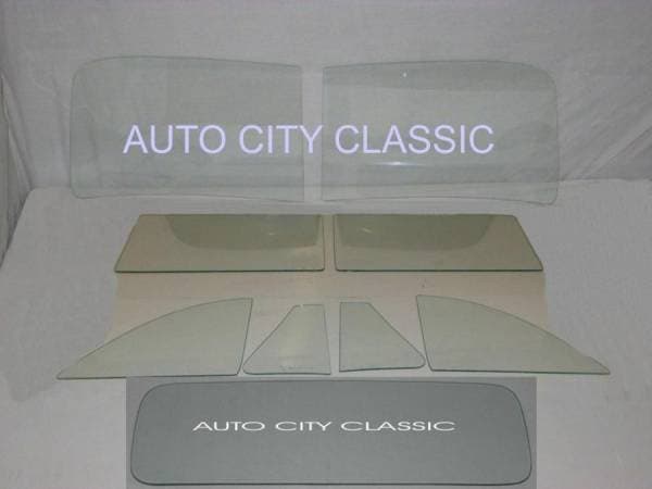 1949-1952 Chevrolet / Oldsmobile / Pontiac 2 Door Sedan Jetback Complete Glass Package CG-COP-49-52-JB-2S-2P