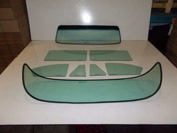 1953-1954 Chevrolet / Pontiac 2 Door Coupe Complete Glass Package CG-CP-53-54-2C