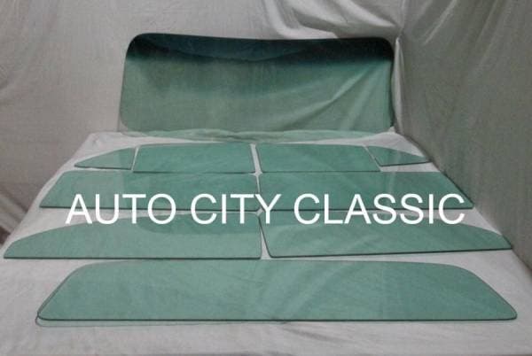 1953-1954 Chevrolet / Pontiac 4 Door Wagon 2 Seats Complete Glass Package CG-CP-53-54-4W-2S