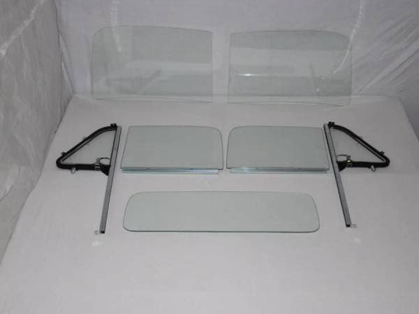 1951-1953 Chevrolet / GMC Pickup Complete Glass Package Post Assembled Side Glass CG-CVY-51-53-PU-SSAP-2P-A