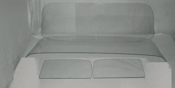 1955-1959 Chevrolet / GMC Cab Complete Glass Package Large Back Vent Delete CG-CVY-55-59-PU-B-VD