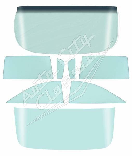 1959-1960 Buick / Chevrolet / Oldsmobile / Pontiac 2 Door Hardtop Complete Glass Package CGC-59-60-CHEV-2DR-HT