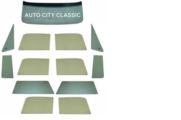 1968-1972 Chevrolet / GMC Panel and Suburban Complete Glass Package 2 Piece Back Glass CGCP-68-72-SUB-B