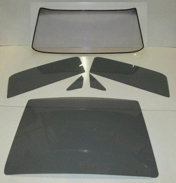1967-1968 Ford Mustang 2 Door Hardtop Fastback Complete Glass Package CGF-67-68-MSTG-FB