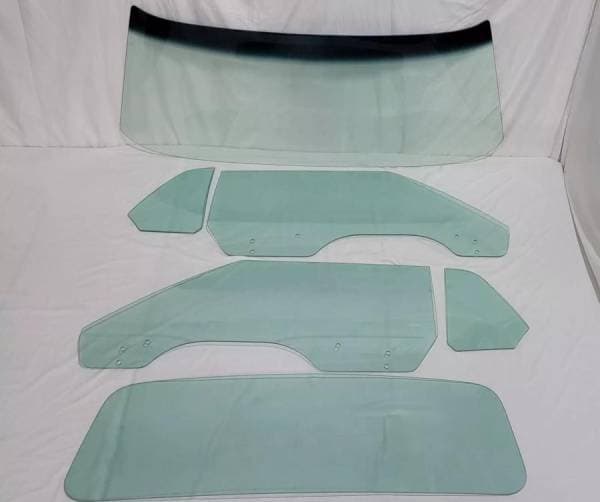 1969-1970 Ford Mustang 2 Door Hardtop Complete Glass Package (10/69-70) CGF-69-70-MSTG-HT-BOLT