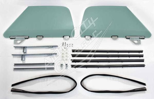 1967-1972 Chevrolet / GMC Pickup and Utility Assembled Vent Delete Door Glass Kit D4501VD-KIT