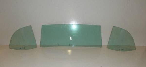 1950-1952 Chevrolet / Oldsmobile / Pontiac Hardtop 3 Piece Rear Back Glass Set DB-COP-50-52-HT-3P