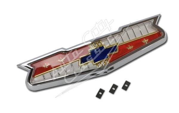 1958 Chevrolet V8 Passenger Cars Hood Emblem Assembly