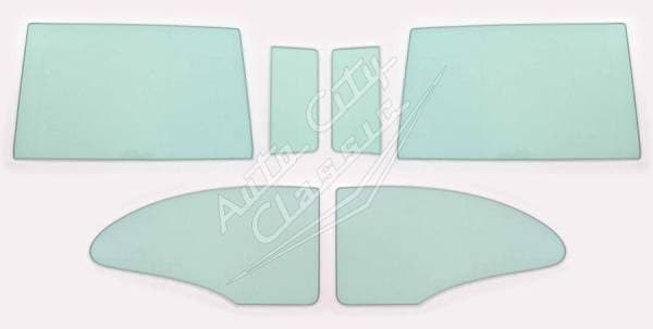 1955-1957 Chevrolet / Pontiac 2 Door Hardtop Side Glass Set SS-5557CV2H