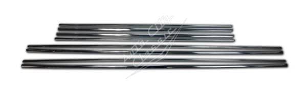 1958 Chevrolet Impala 2 Door Complete Set Exterior Door and Quarter Moldings