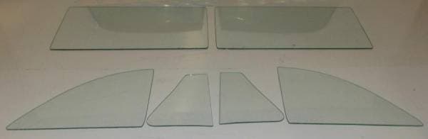 1950 Buick Business 2 Door Sedanet Side Glass Set SS-B-50-2S