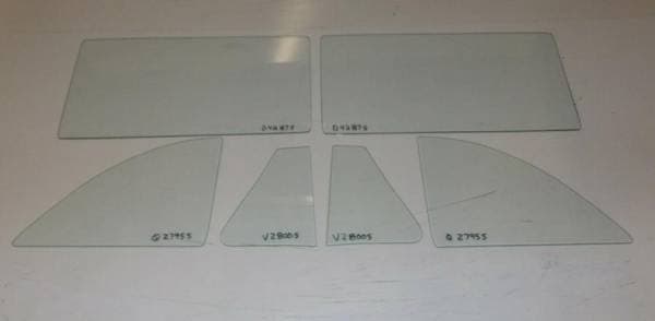 1951-1952 Buick Business Coupe 46 3 Passenger Side Glass Set SS-B-51-52-CP