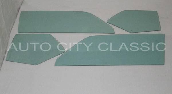 1973-1974 Chevrolet Chevy II / Nova 2 Door Coupe Side Glass Set SS-73-74-NOVA-CP