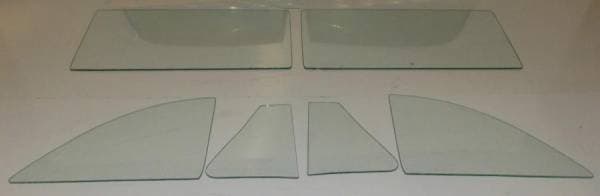 1954 Buick / Cadillac Coupe Convertible Side Glass Set SS-BC-54-CV