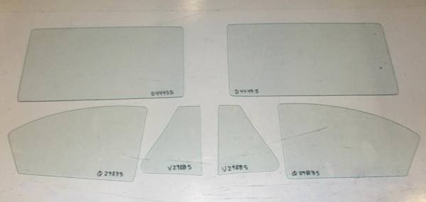 1950-1952 Buick / Cadillac / Oldsmobile 4 Door Sedan Tourback Side Glass Set SS-BCO-50-52-4S