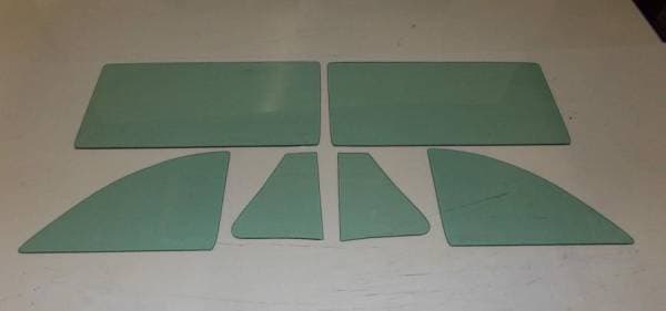 1942, 1946-1948 Buick / Chevrolet / Oldsmobile / Pontiac Sedan Coupe Side Glass Set SS-BCOP-42-48-2S