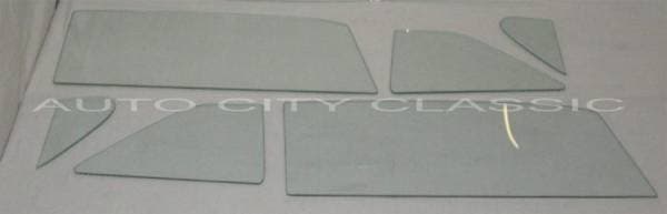 1961-1962 Buick / Chevrolet / Oldsmobile / Pontiac 2 Door Sedan Side Glass Set SS-BCOP-61-62-2S