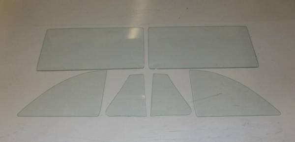 1957-1958 Buick / Oldsmobile 2 Door Hardtop Side Glass Set SS-BO-57-58-2H