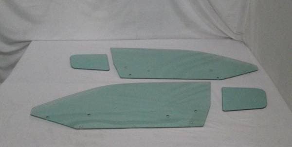 1973-1974 Dodge Charger 2 Door Hardtop Side Glass Set Stationary Quarter SS-CHRG-73-74-2H-STQ