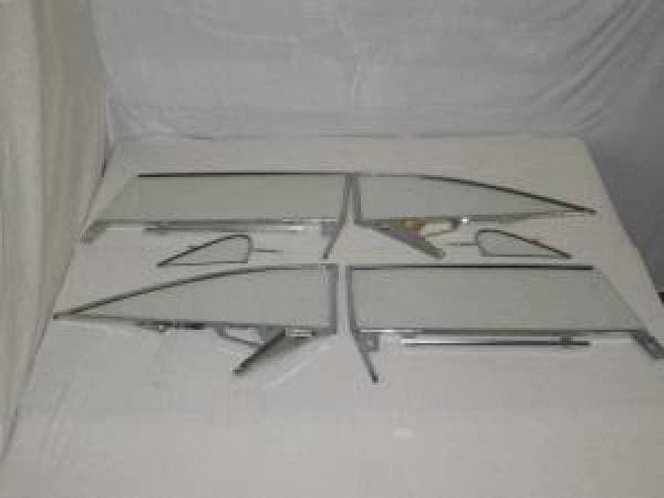 1961 Buick / Chevrolet (61-62) / Oldsmobile / Pontiac 2 Door Hardtop Assembled Side Glass Set SSA-6162CV2B-BUB