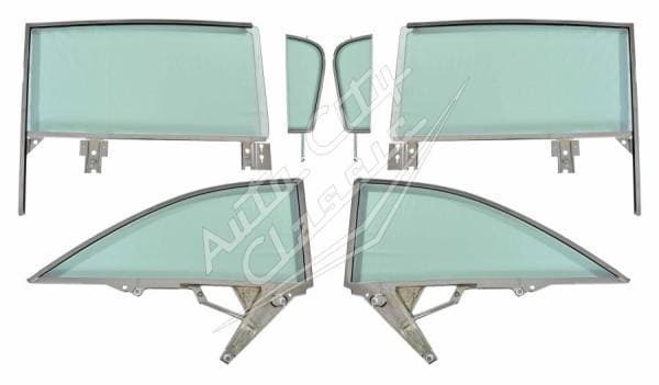 1959-1960 Buick / Chevrolet / Oldsmobile / Pontiac 2 Door Hardtop Assembled 6 Piece Side Set SSA-BCOP-59-60-2H-EX