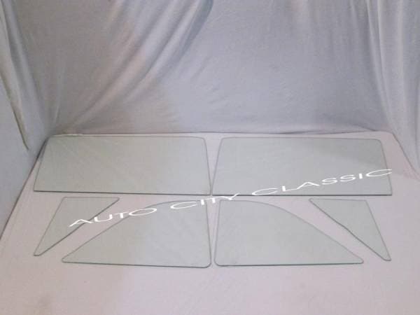 1962 Ford and Mercury 2 Door Hardtop Side Glass Set 62HT2SSFM