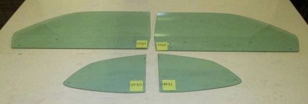 1971-1972 Dodge Dart / 1970-1972 Plymouth Valiant Hardtop Side Glass Set 7172DPSS