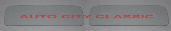 1950-1954 Diamond Pickup Truck Cab Rear 2 Piece Back Glass B2848S