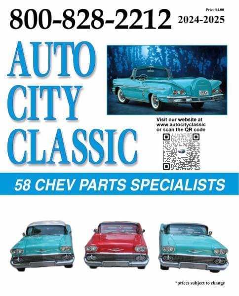 1958 Chevy Parts Catalog
