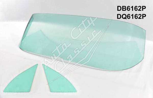 1961-1962 Chevrolet Corvette Convertible with Removable Hardtop Plexi Window Set 6162P-SET