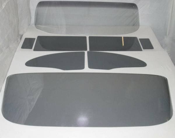 1955-1956 Chevrolet 2 Door Utility Sedan Complete Glass Package CG-CVY-55-56-2US