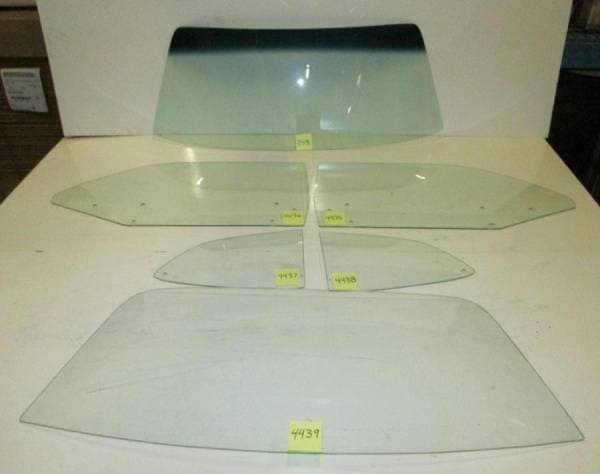 1971-1972 Dodge Dart / 1970-1972 Plymouth Valiant Hardtop Complete Glass Package CG-DP-70-72-2H