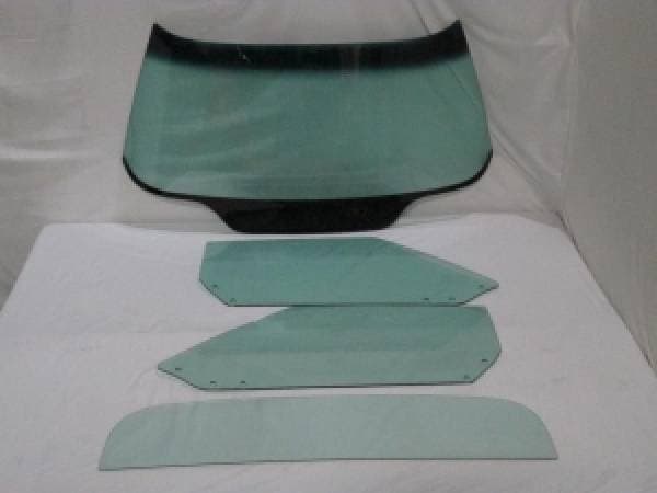 1968-Early Jan 1969 Chevrolet Corvette Coupe Complete Glass Package with Astro CG-VET-68-69-2C