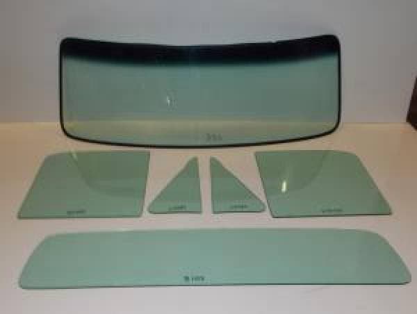 1953-1955 Ford Pickup Closed Cab 81 Complete Glass Package CGFP-53-55-PU